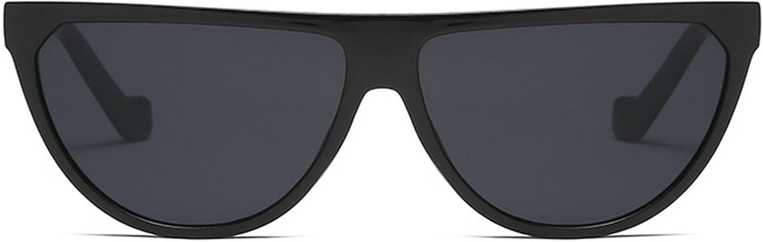 Мужские солнцезащитные очки в стиле ретро, полукруглые, модные, черные и коричневые, с защитой от УФ-излучения UV400, плоская верхняя часть, дизайнерские женские солнцезащитные очки mincl, Black
Мужские солнцезащитные очки в стиле ретро, полукруглые, модные, черные и коричневые, с защитой от УФ-излучения UV400, плоская верхняя часть, дизайнерские женские солнцезащитные очки mincl, Black