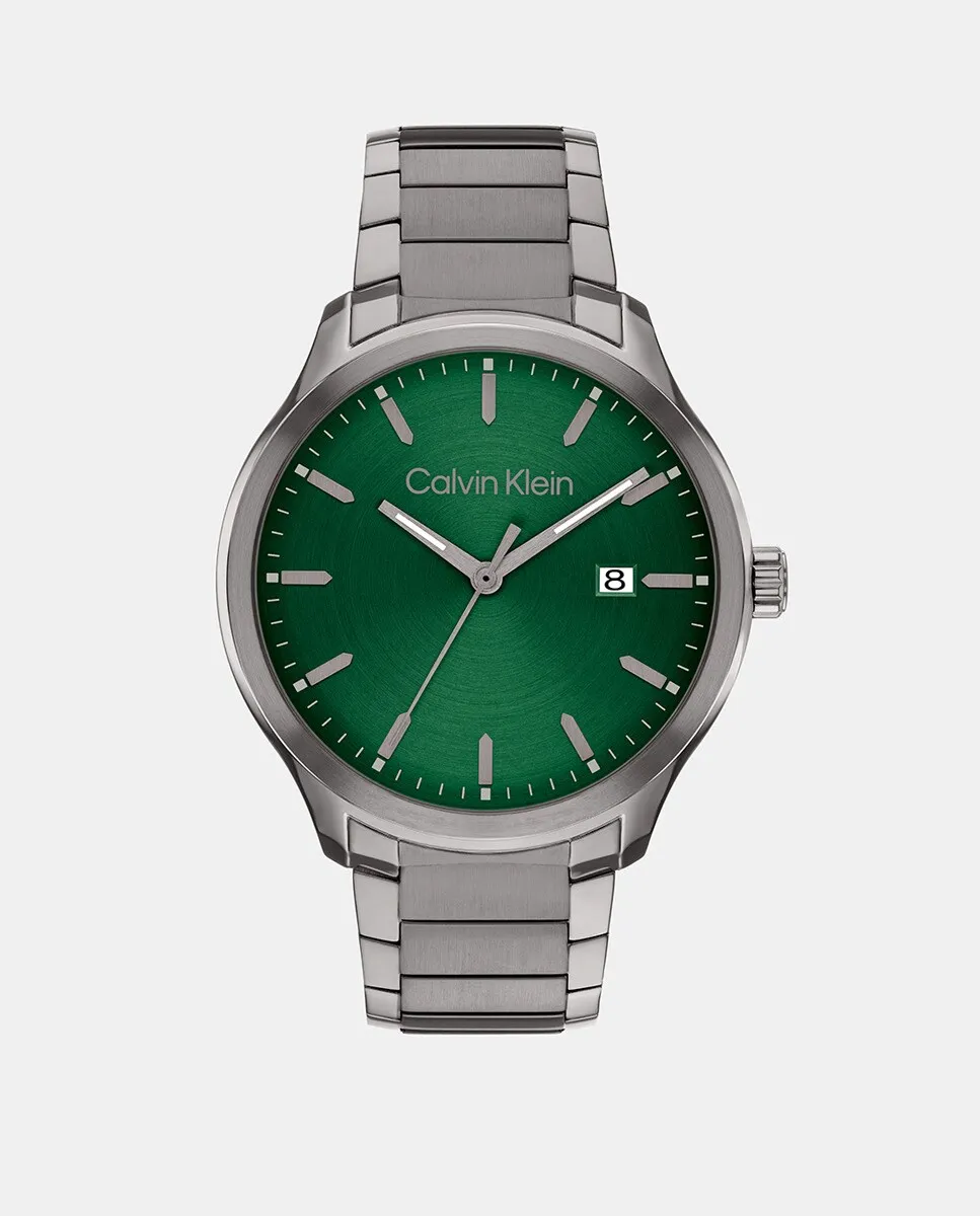 CK Define 25200350 мужские часы из серой стали Calvin Klein, серый
CK Define 25200350 мужские часы из серой стали Calvin Klein, серый