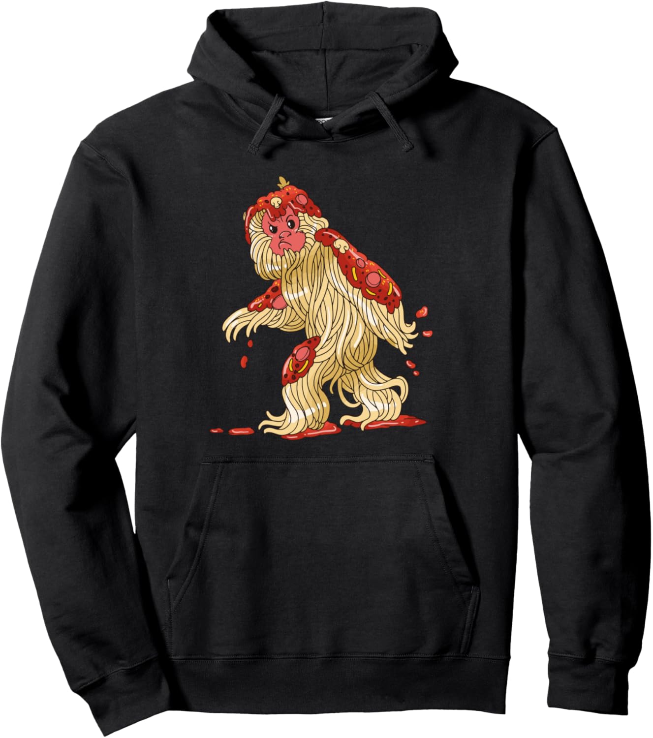 Худи Spaghetti Yeti Bigfoot Sasquatch Monster Cj Merch, черный
Худи Spaghetti Yeti Bigfoot Sasquatch Monster Cj Merch, черный