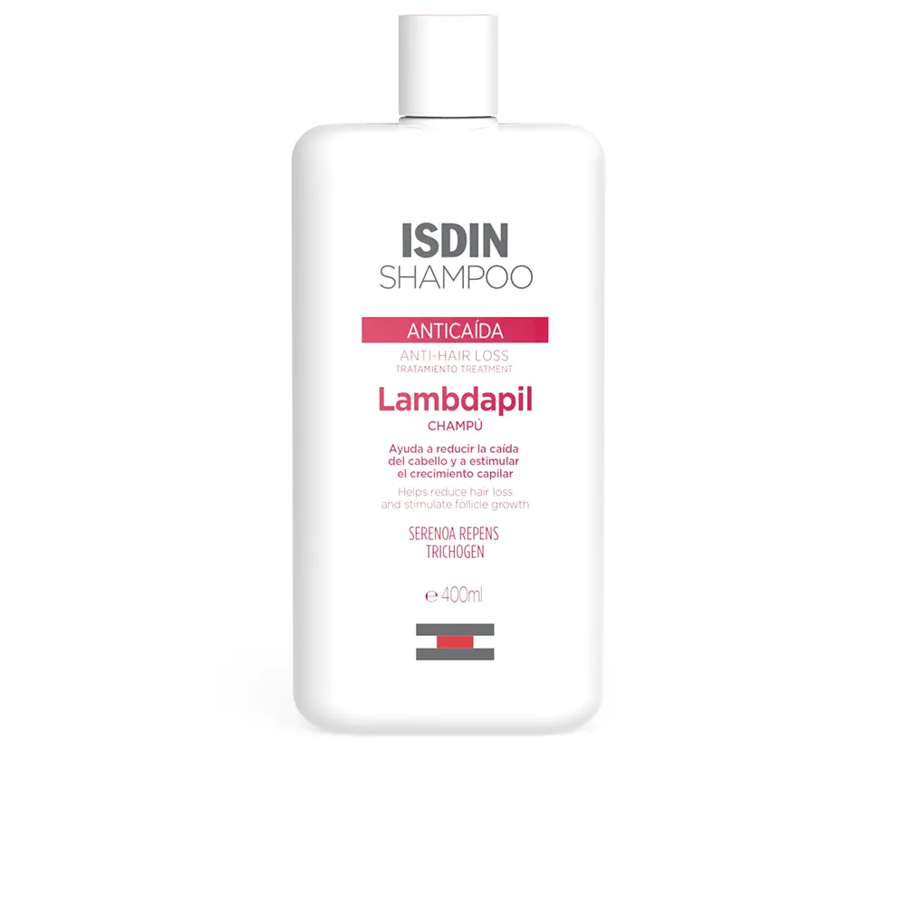 Шампунь Lambdapil champú anticaída Isdin, 400 мл.
Шампунь Lambdapil champú anticaída Isdin, 400 мл.