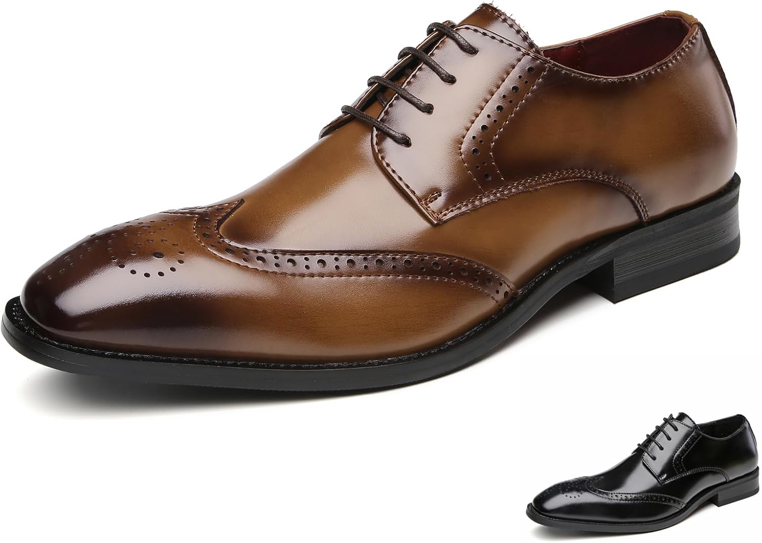 Мужские туфли OXNEUHG Wingtip Brogue из натуральной кожи с ручной строчкой, капита носок, шнуровка, низкий верх, дерби, повседневные, для офиса, бизнес-мероприятий, свадеб и формальных случаев, коричневый
Мужские туфли OXNEUHG Wingtip Brogue из натуральной кожи с ручной строчкой, капита носок, шнуровка, низкий верх, дерби, повседневные, для офиса, бизнес-мероприятий, свадеб и формальных случаев, коричневый