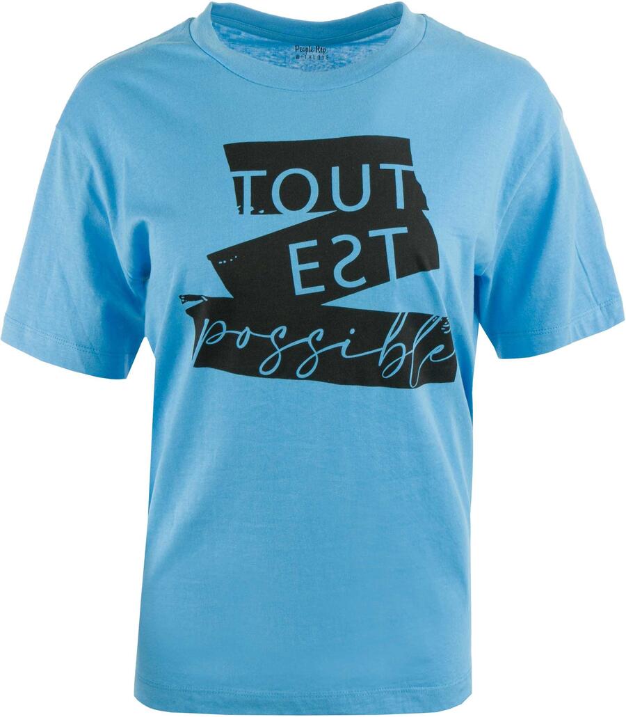 WE THE PEOPLE Женская футболка Minerva Ciano из органического хлопка.
WE THE PEOPLE Женская футболка Minerva Ciano из органического хлопка.