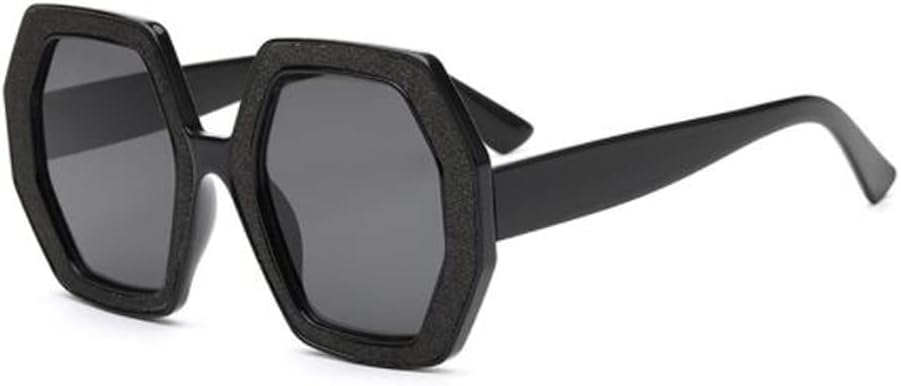 Стильные солнцезащитные очки с многоугольной крупной оправой, украшенные бриллиантовыми наклейками и защитой от УФ-излучения, для мужчин и женщин (черная оправа, полностью серые вставки) PUB, Black Frame Full Grey Flakes
Стильные солнцезащитные очки с многоугольной крупной оправой, украшенные бриллиантовыми наклейками и защитой от УФ-излучения, для мужчин и женщин (черная оправа, полностью серые вставки) PUB, Black Frame Full Grey Flakes