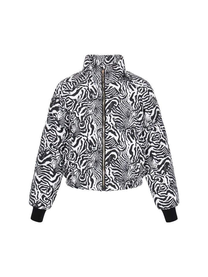 Женская куртка черно-белого цвета faina
Женская куртка черно-белого цвета faina