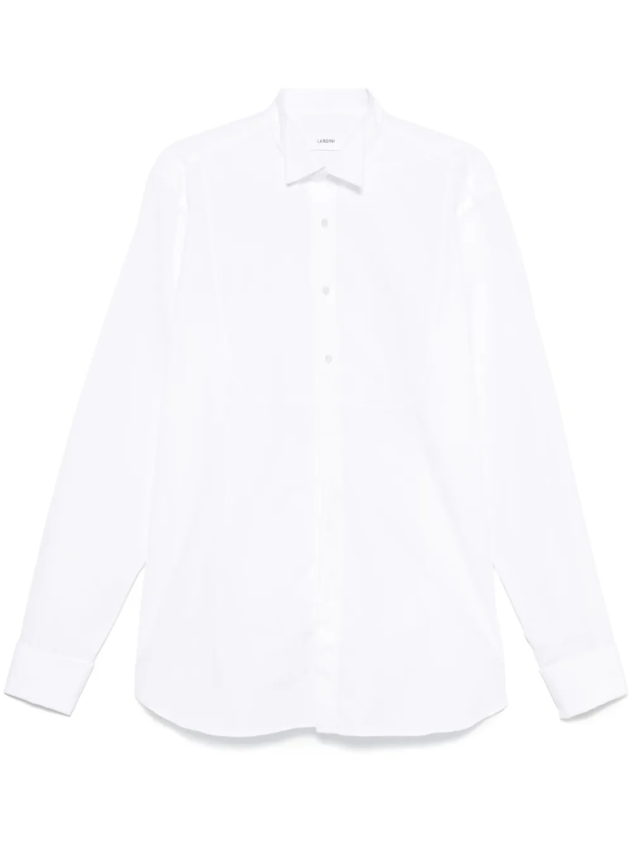 Рубашка из хлопка Lardini, белый 
Рубашка из хлопка Lardini, белый