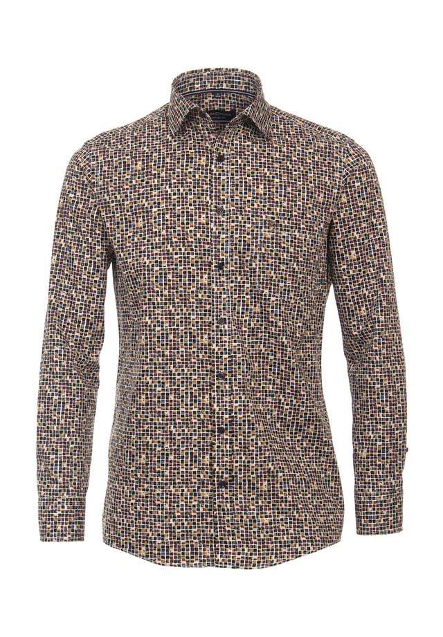 Повседневная рубашка с принтом удобная посадка Casamoda, желтый
Повседневная рубашка с принтом удобная посадка Casamoda, желтый