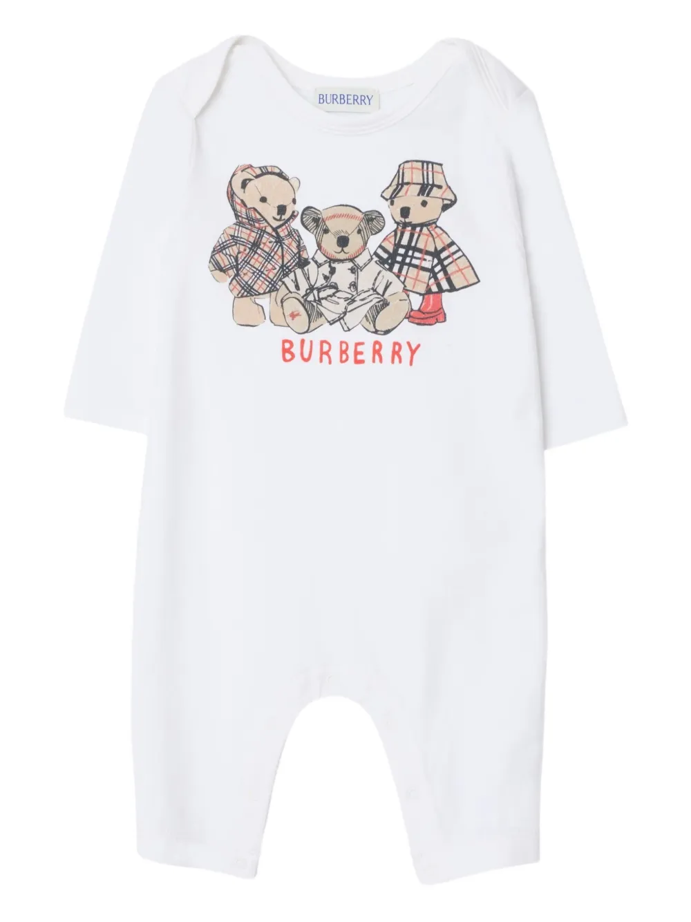 Комбинезон для новорожденного с принтом Thomas Bear Burberry Kids, белый
Комбинезон для новорожденного с принтом Thomas Bear Burberry Kids, белый