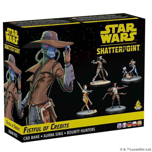 Фигурки Fistful Of Credits (Cad Bane Squad Pack): Star Wars Shatterpoint
Фигурки Fistful Of Credits (Cad Bane Squad Pack): Star Wars Shatterpoint