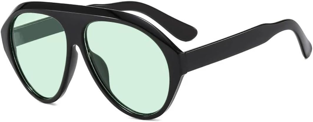 Солнцезащитные очки с защитой UV400 | Увеличенная оправа, линзы конфетного цвета | Для женщин и мужчин, для занятий спортом на открытом воздухе и вождения DSVIGF, Black Green
Солнцезащитные очки с защитой UV400 | Увеличенная оправа, линзы конфетного цвета | Для женщин и мужчин, для занятий спортом на открытом воздухе и вождения DSVIGF, Black Green