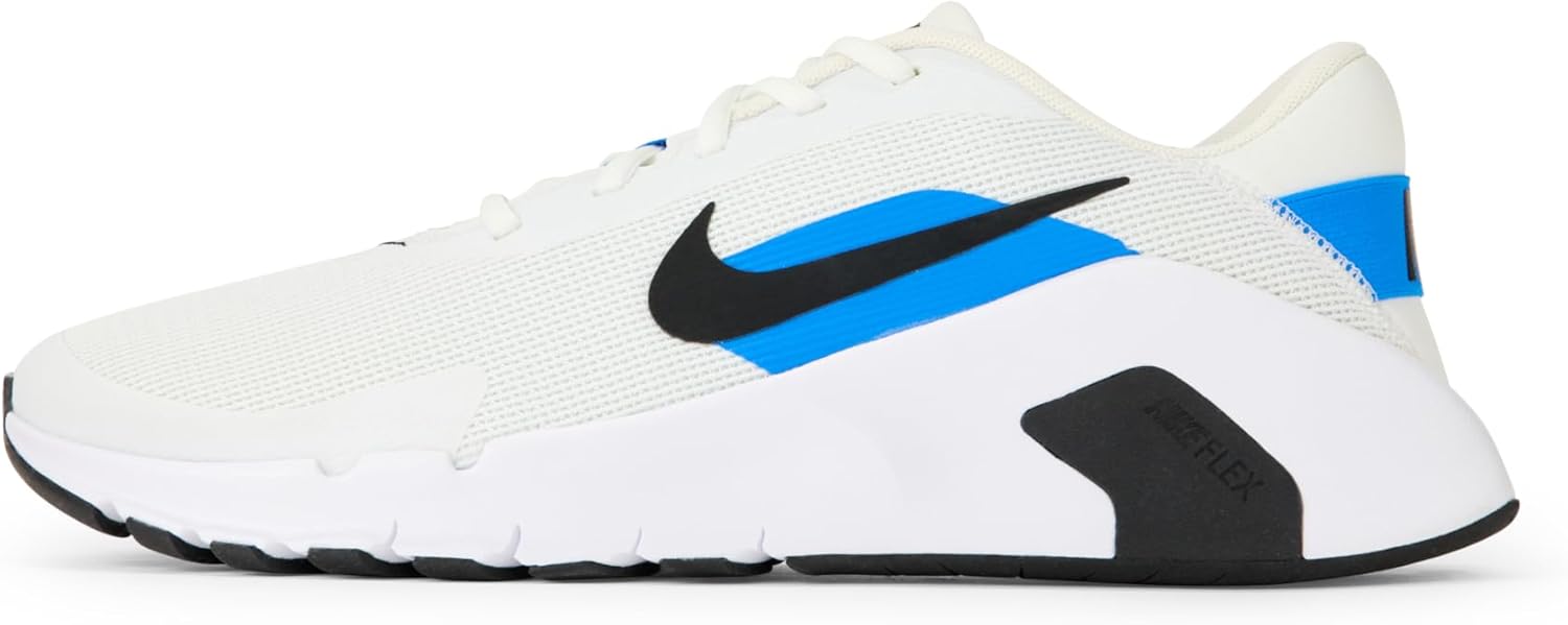 Мужские тренировочные кроссовки Nike Flex, белый/черный/синий
Мужские тренировочные кроссовки Nike Flex, белый/черный/синий