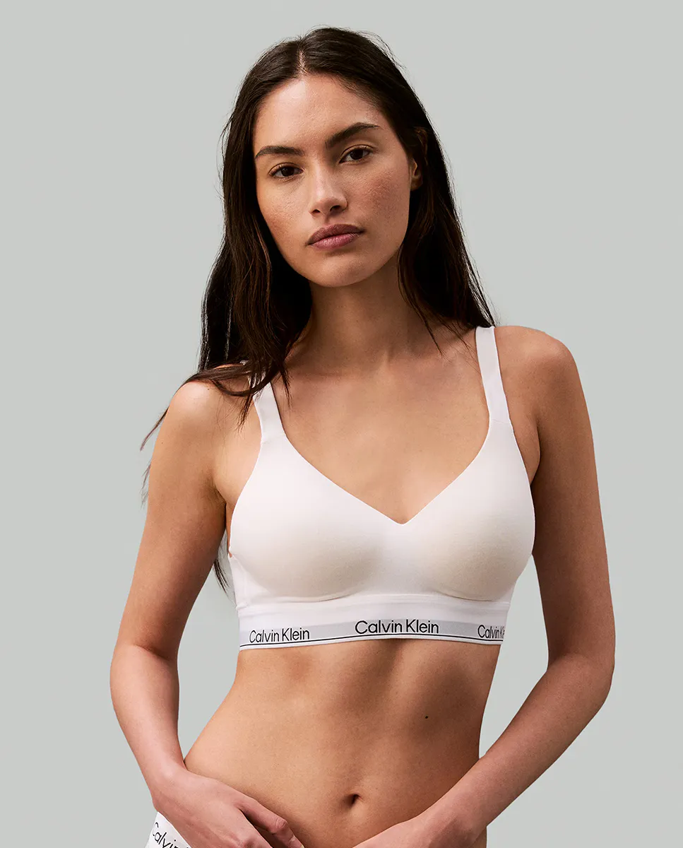 Мягкий бюстгальтер-бралетт - Modern Cotton Calvin Klein, белый
Мягкий бюстгальтер-бралетт - Modern Cotton Calvin Klein, белый