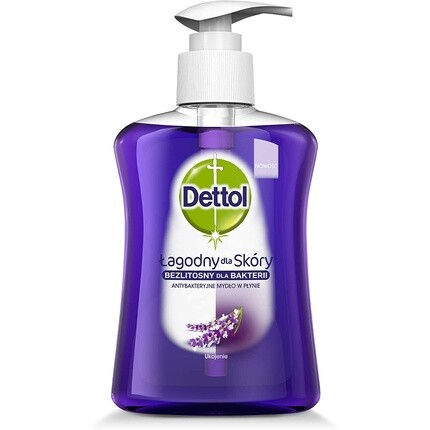 Dettol Soft On Skin Антибактериальное мыло с лавандой 250 мл
Dettol Soft On Skin Антибактериальное мыло с лавандой 250 мл