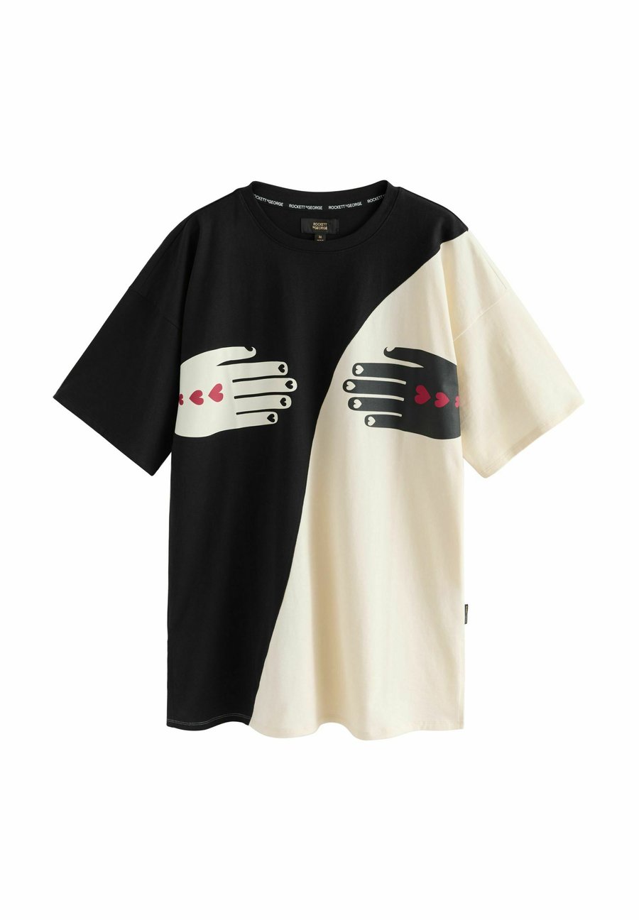 Пижамный топ Rockett St George Pyjama top, Black/White Hands/Black
Пижамный топ Rockett St George Pyjama top, Black/White Hands/Black