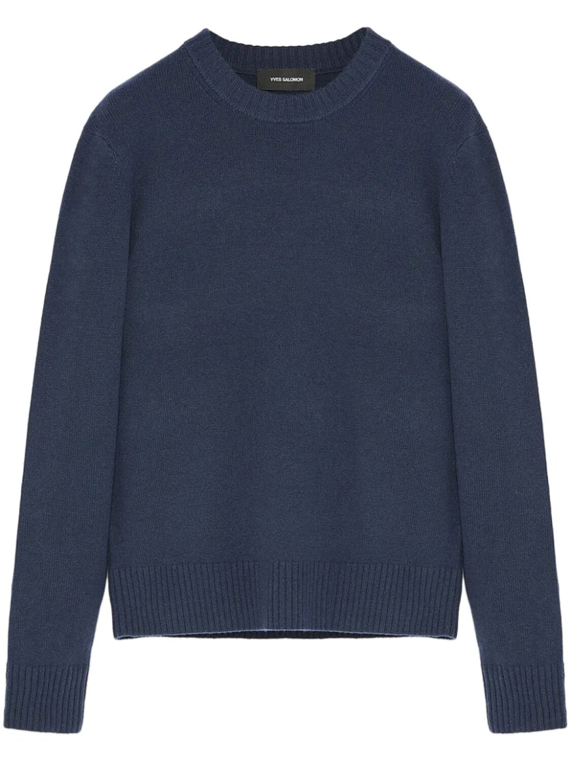 Yves Salomon джемпер с круглым вырезом, синий
Yves Salomon джемпер с круглым вырезом, синий