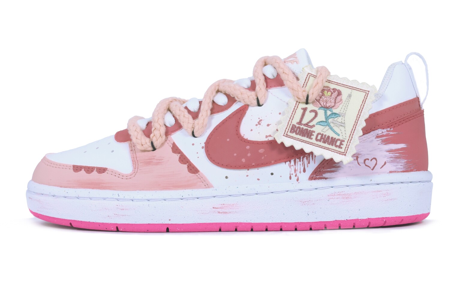 Кроссовки Nike Court Borough Skateboard Shoes Women's Low-Top White Pink, розовый
Кроссовки Nike Court Borough Skateboard Shoes Women's Low-Top White Pink, розовый