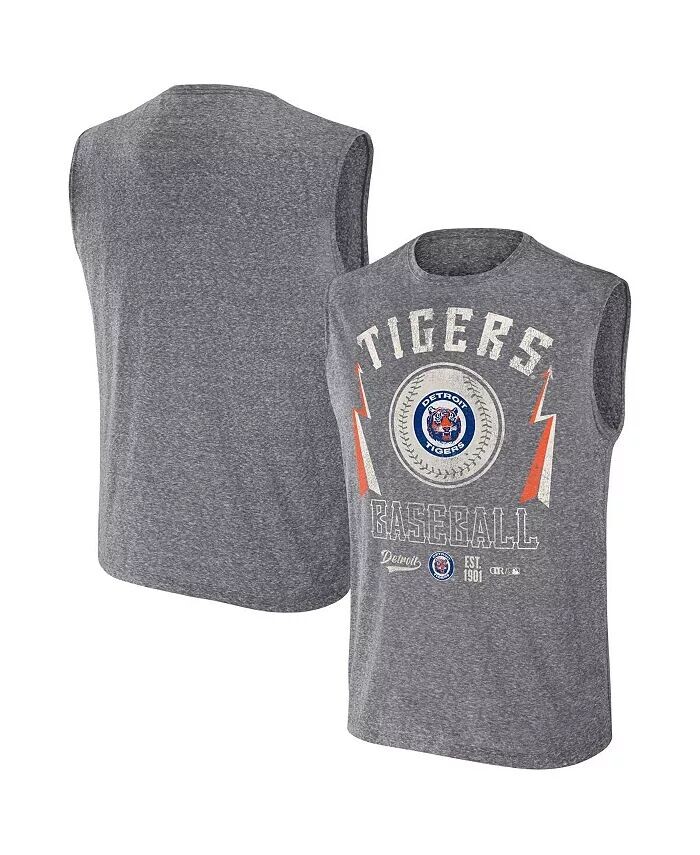 Мужская майка Darius Rucker Collection от Charcoal Detroit Tigers Muscle Tank Top Fanatics, серый
Мужская майка Darius Rucker Collection от Charcoal Detroit Tigers Muscle Tank Top Fanatics, серый