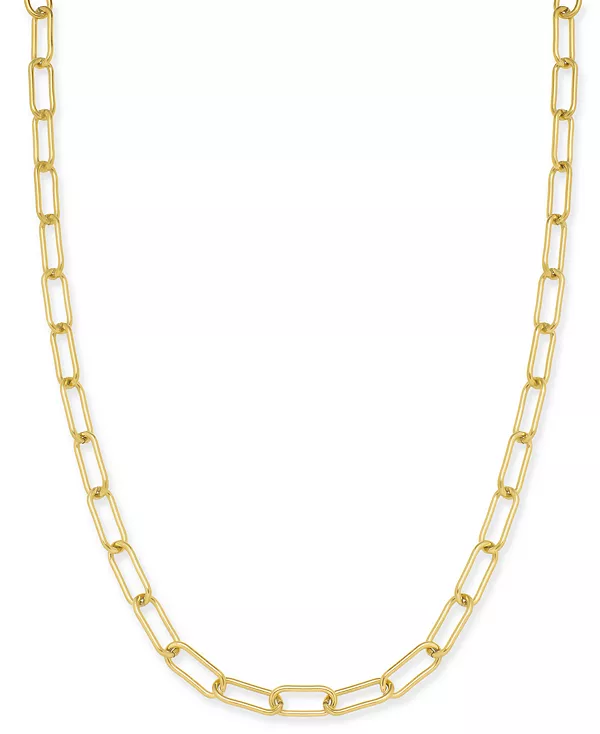 Ожерелье-Скрепка из нержавеющей стали с 18-каратным золотом, 18 дюймов Lola Ade, gold
Ожерелье-Скрепка из нержавеющей стали с 18-каратным золотом, 18 дюймов Lola Ade, gold