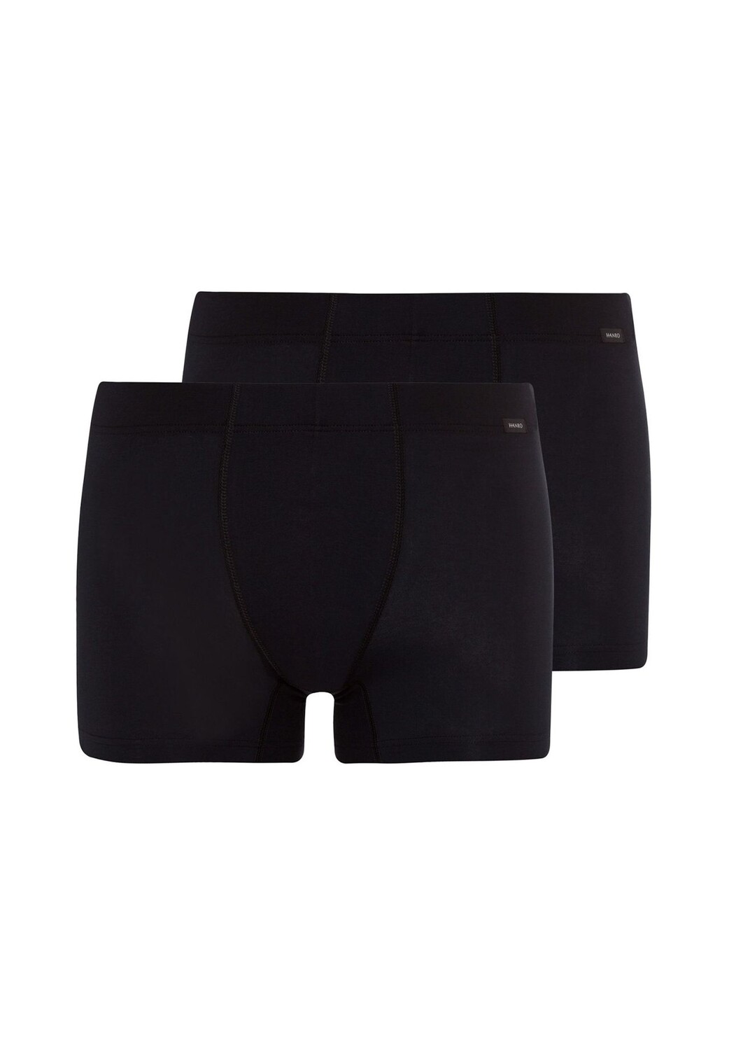 Комплект шорт/брюк «Ретро» из 2 предметов первой необходимости из хлопка HANRO, черный 
Комплект шорт/брюк «Ретро» из 2 предметов первой необходимости из хлопка HANRO, черный