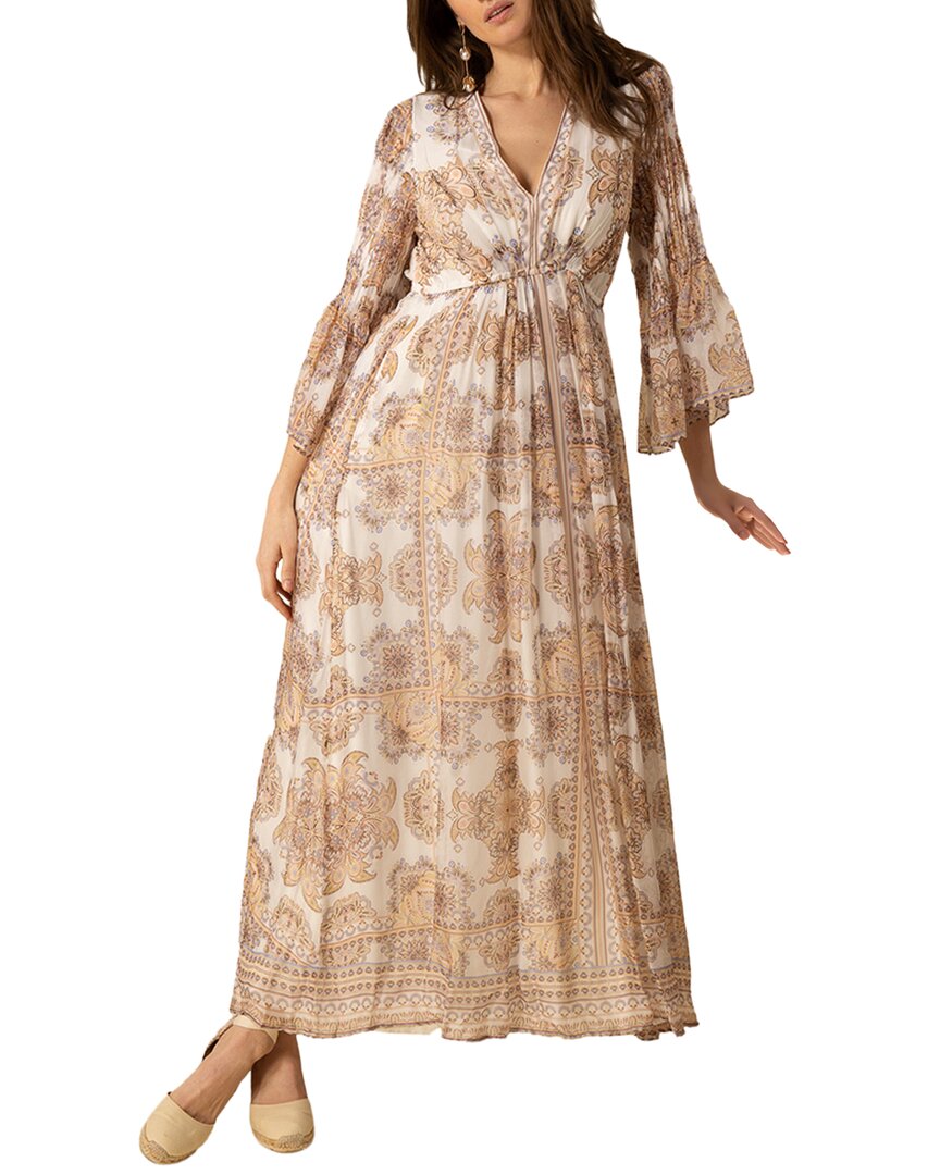 Платье-макси Hale Bob из шелковой смеси Mara, бежевый
Платье-макси Hale Bob из шелковой смеси Mara, бежевый