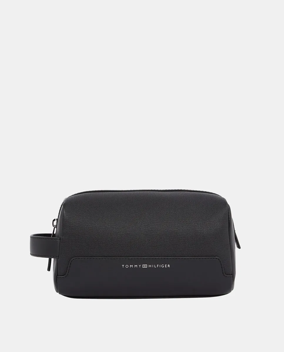 Мужской несессер из искусственной кожи с дизайном логотипа на передней стороне Tommy Hilfiger, черный
Мужской несессер из искусственной кожи с дизайном логотипа на передней стороне Tommy Hilfiger, черный