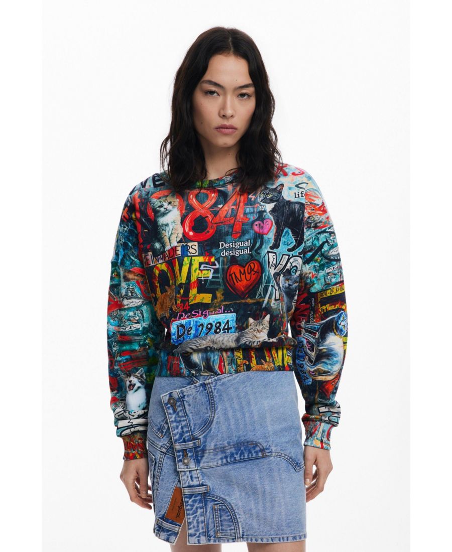 Женская толстовка с граффити Desigual, Black, Черный, Женская толстовка с граффити Desigual, Black
Женская толстовка с граффити Desigual, Black, Черный, Женская толстовка с граффити Desigual, Black