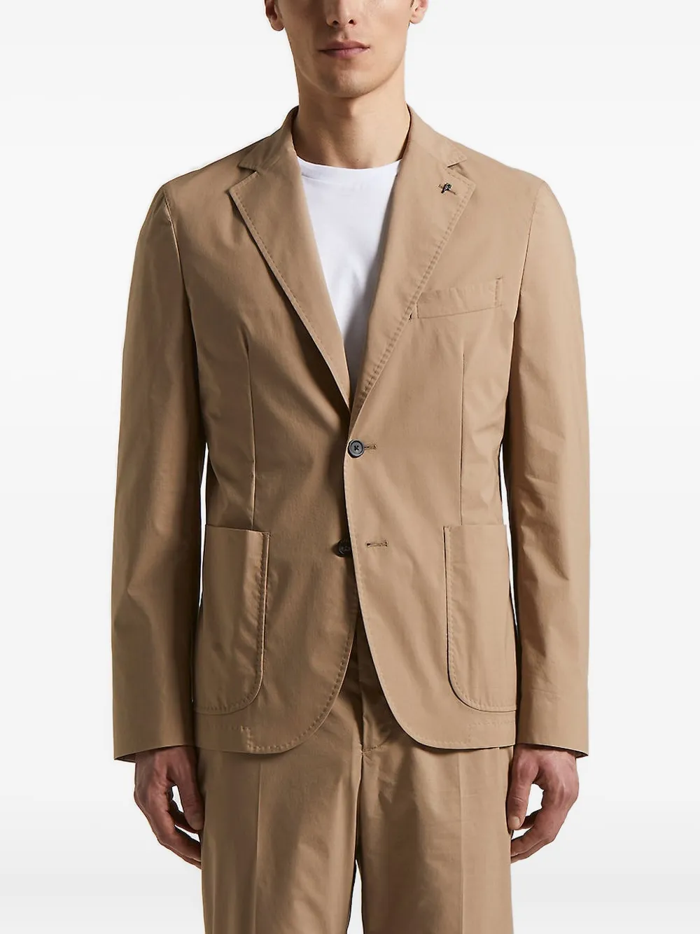 Пиджак с накладными карманами и пуговицами Peserico, коричневый
Пиджак с накладными карманами и пуговицами Peserico, коричневый