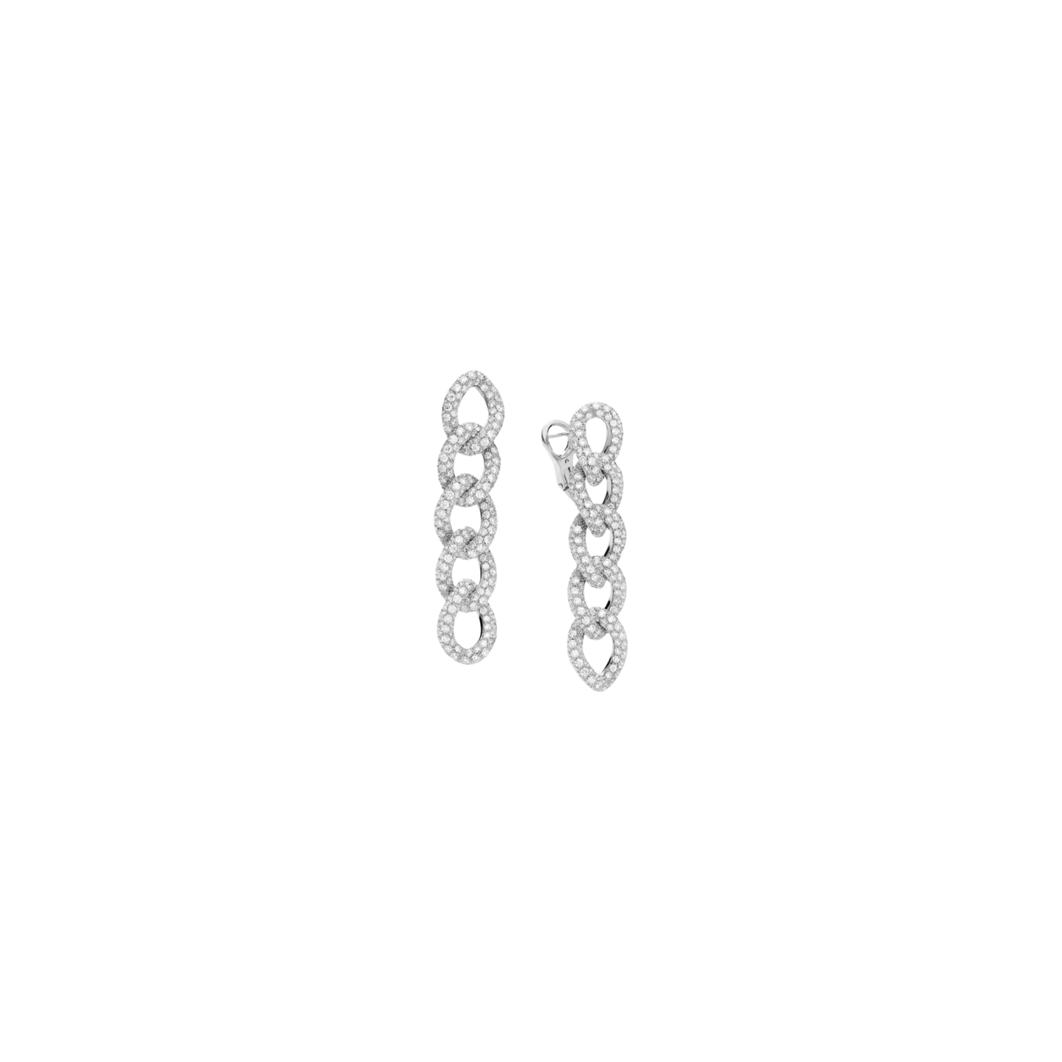 Серьги Pomellato из белого золота с бриллиантами
Серьги Pomellato из белого золота с бриллиантами