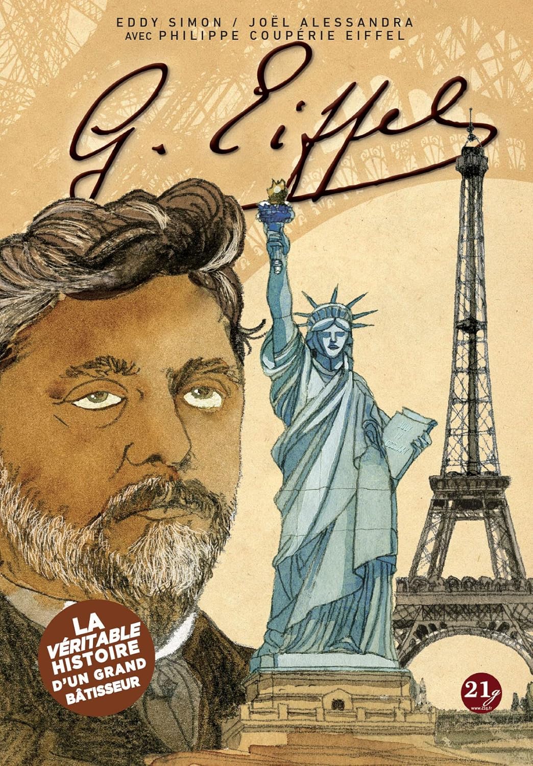 Gustave Eiffel (NED 2021) (21G)
Gustave Eiffel (NED 2021) (21G)
