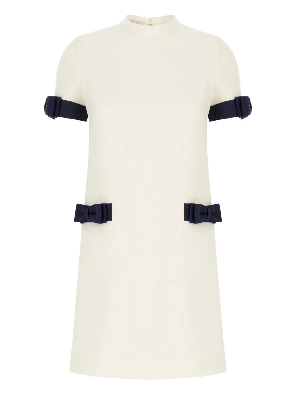 Платье мини с короткими рукавами и бантом VALENTINO GARAVANI, белый
Платье мини с короткими рукавами и бантом VALENTINO GARAVANI, белый