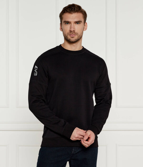 Свитер Regular fit Ea7, черный 
Свитер Regular fit Ea7, черный