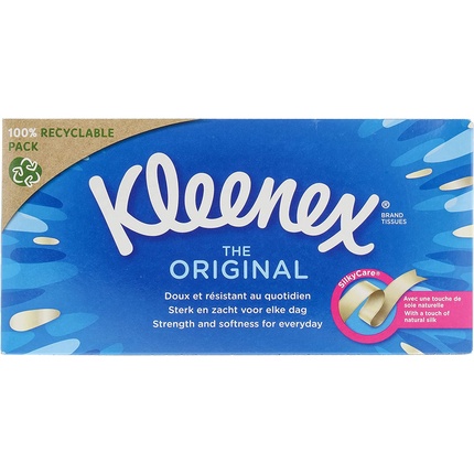 Оригинальная коробка салфеток 72 S Kleenex
Оригинальная коробка салфеток 72 S Kleenex