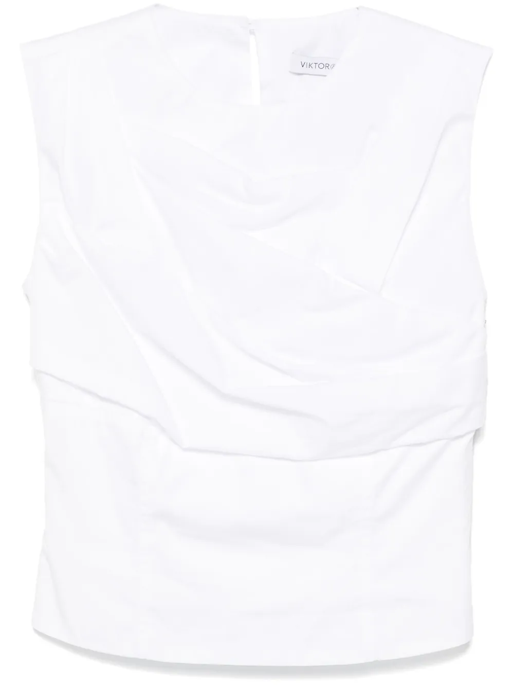 Блузка со складками Viktor & Rolf, белый
Блузка со складками Viktor & Rolf, белый