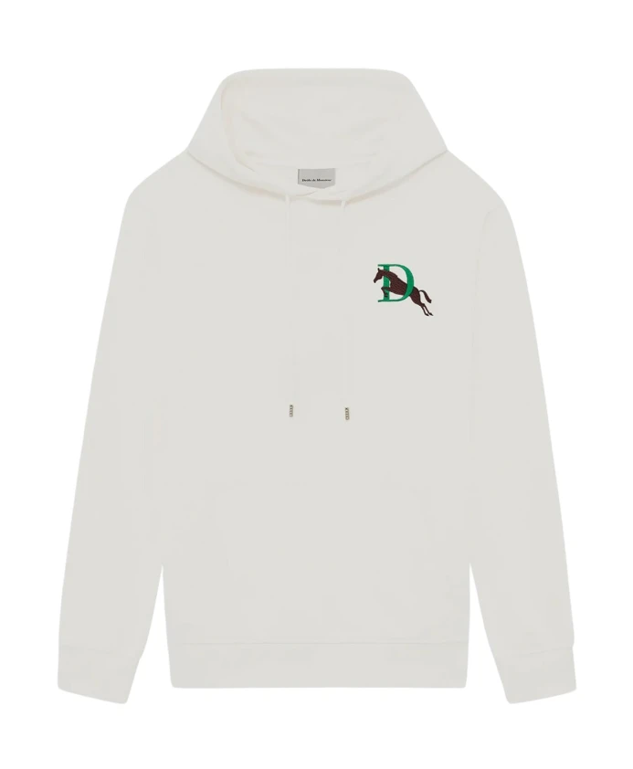 Худи с вышивкой Drole De Monsieur, белый
Худи с вышивкой Drole De Monsieur, белый