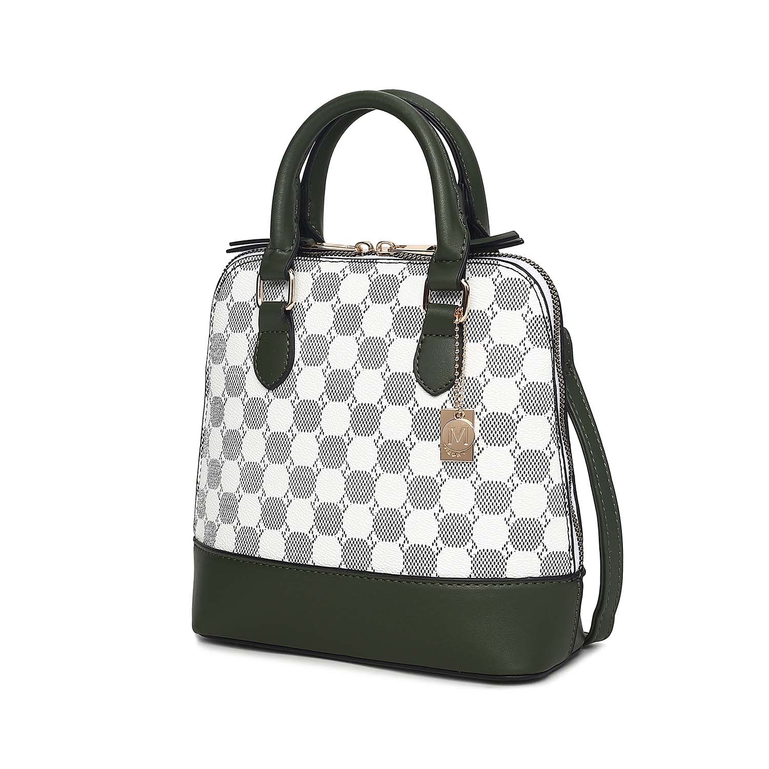 Женская сумка-саквояж Marjorie с круглым принтом от Mia K MKF Collection By Mia K., оливковый
Женская сумка-саквояж Marjorie с круглым принтом от Mia K MKF Collection By Mia K., оливковый