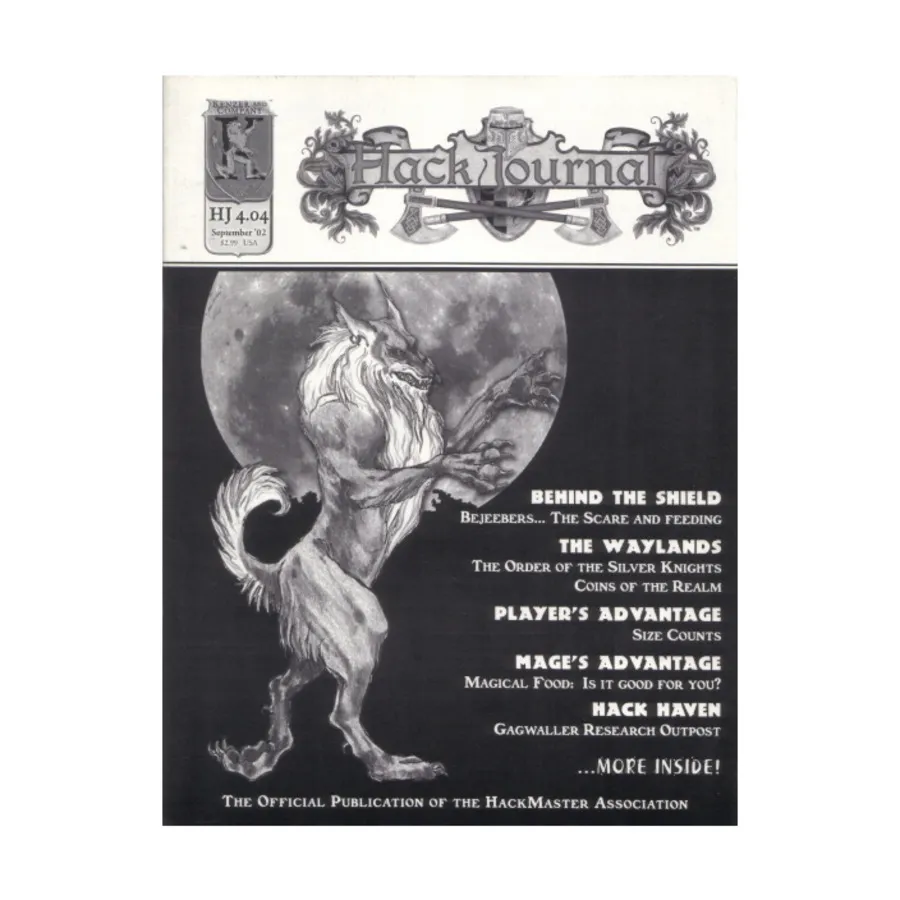 Журнал #4.04 "Coins of the Realm, Size Counts, Gagwaller Research Outpost", HackJournal
Журнал #4.04 "Coins of the Realm, Size Counts, Gagwaller Research Outpost", HackJournal