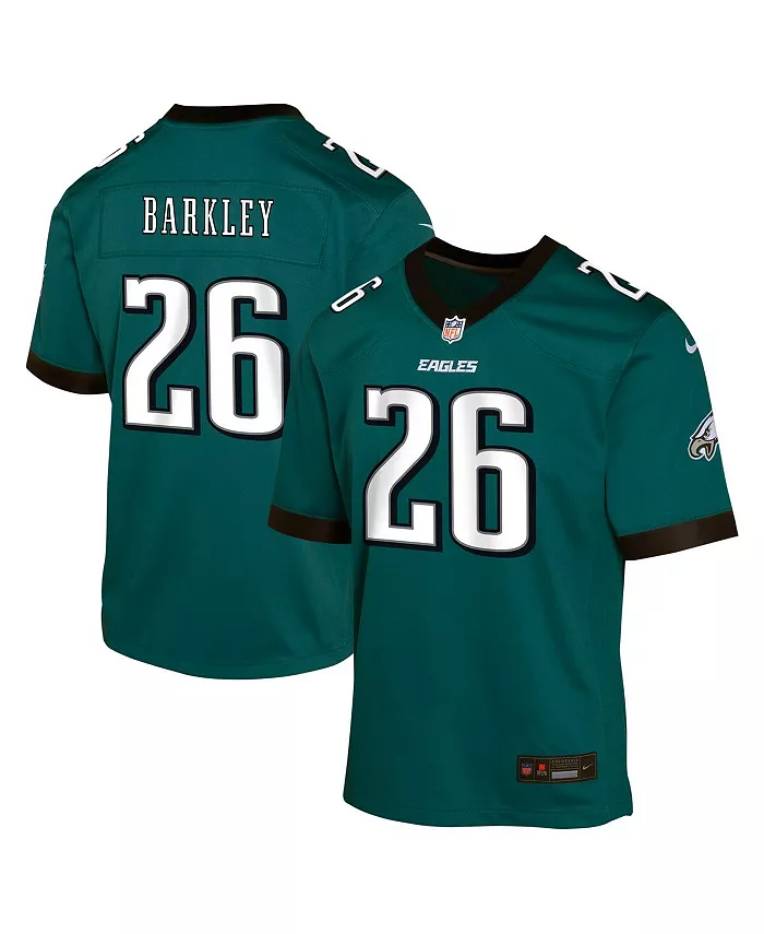 Игровая майка игрока команды Big Boys and Girls Saquon Barkley Midnight Green Philadelphia Eagles Nike
Игровая майка игрока команды Big Boys and Girls Saquon Barkley Midnight Green Philadelphia Eagles Nike
