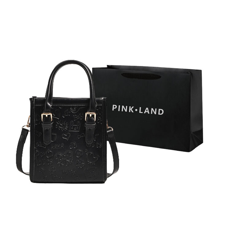 Женская сумка через плечо Pink·Land, Черный
Женская сумка через плечо Pink·Land, Черный