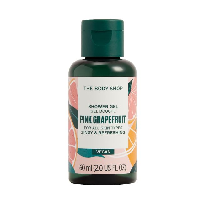 Гель для душа с ароматом розового грейпфрута The Body Shop, 60 мл
Гель для душа с ароматом розового грейпфрута The Body Shop, 60 мл