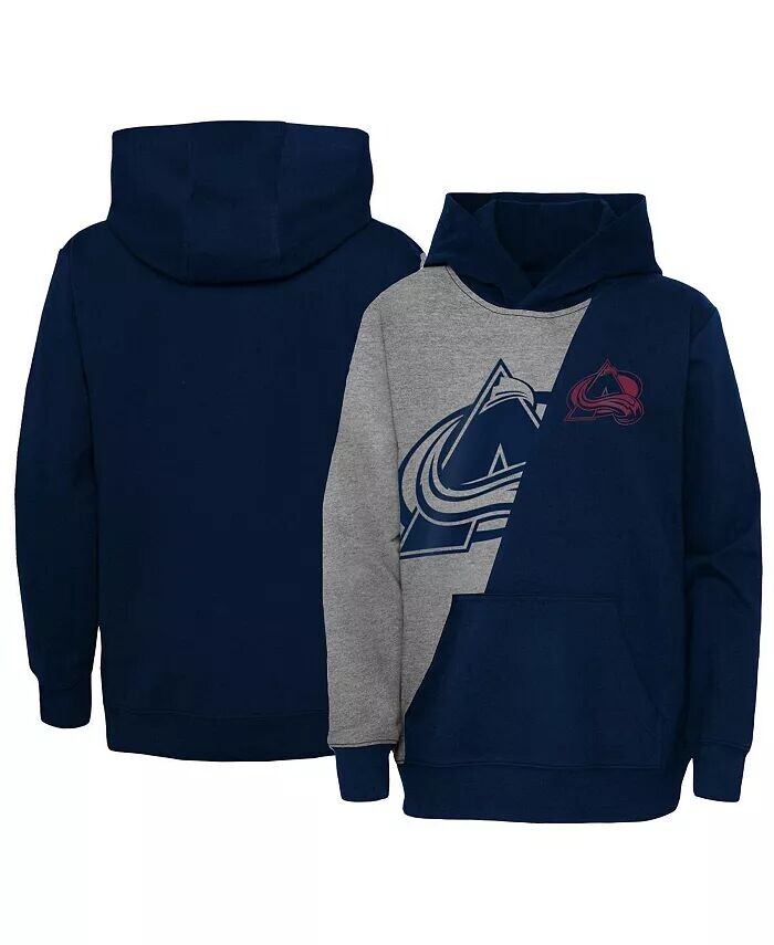 Толстовка с капюшоном Colorado Avalanche Unrivaled для мальчиков и девочек дошкольного возраста серого и темно-синего цвета Outerstuff
Толстовка с капюшоном Colorado Avalanche Unrivaled для мальчиков и девочек дошкольного возраста серого и темно-синего цвета Outerstuff