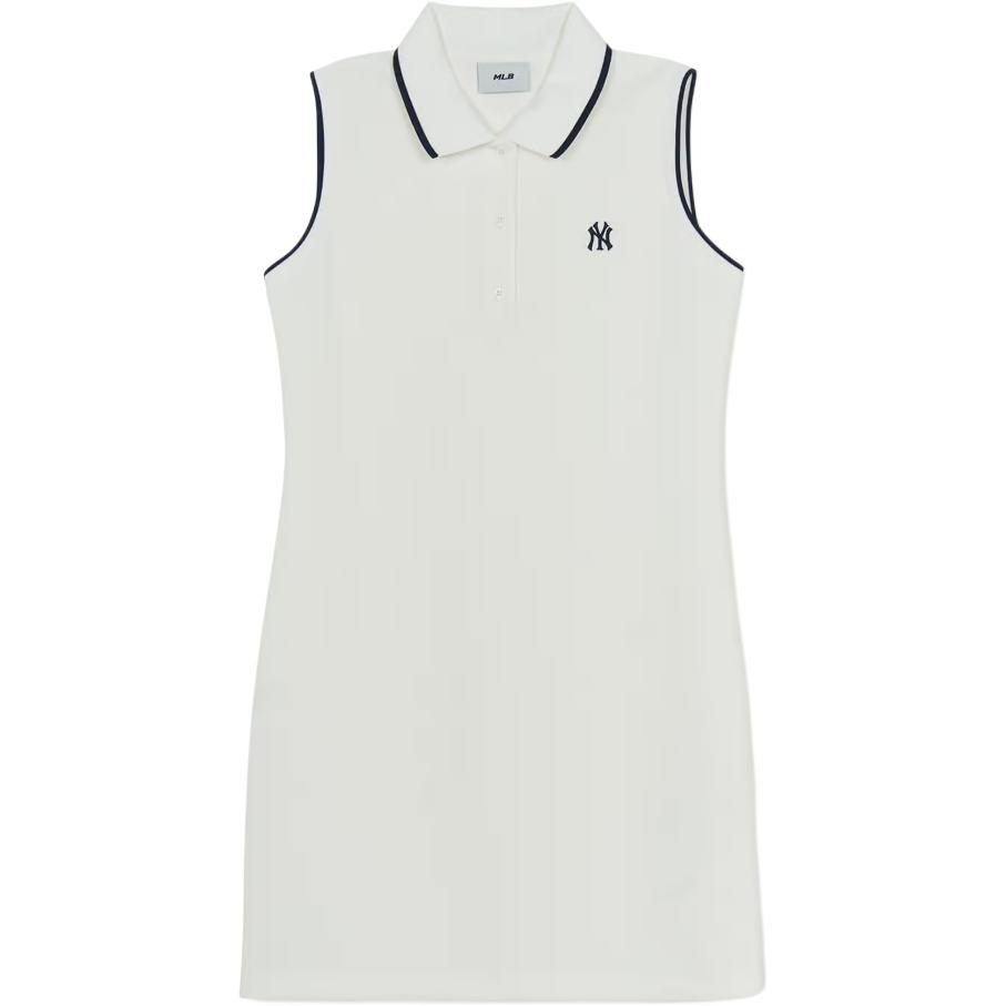 MLB Стиль преппи коллекция New York Yankees 25SS платье без рукавов женское белое
MLB Стиль преппи коллекция New York Yankees 25SS платье без рукавов женское белое