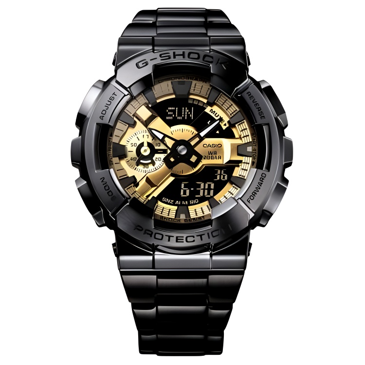 CASIO Часы G STEEL Series Quartz Movement Stainless Steel Strap Watch Men's Watch Gold Dial, Gold Dial
CASIO Часы G STEEL Series Quartz Movement Stainless Steel Strap Watch Men's Watch Gold Dial, Gold Dial