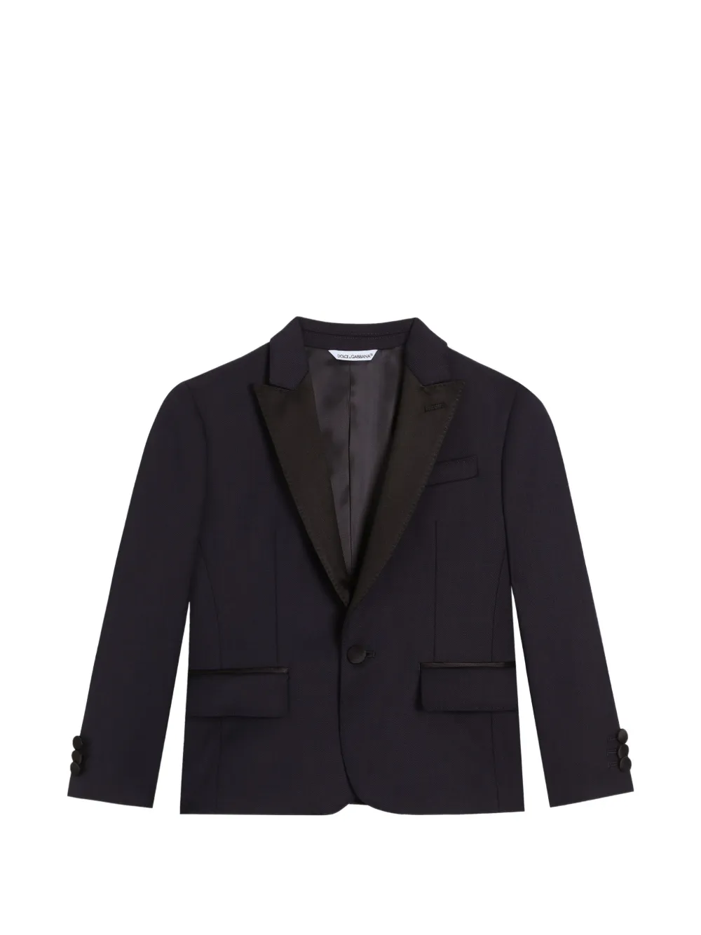 Пиджак с лацканами Dolce & Gabbana Kids, синий
Пиджак с лацканами Dolce & Gabbana Kids, синий