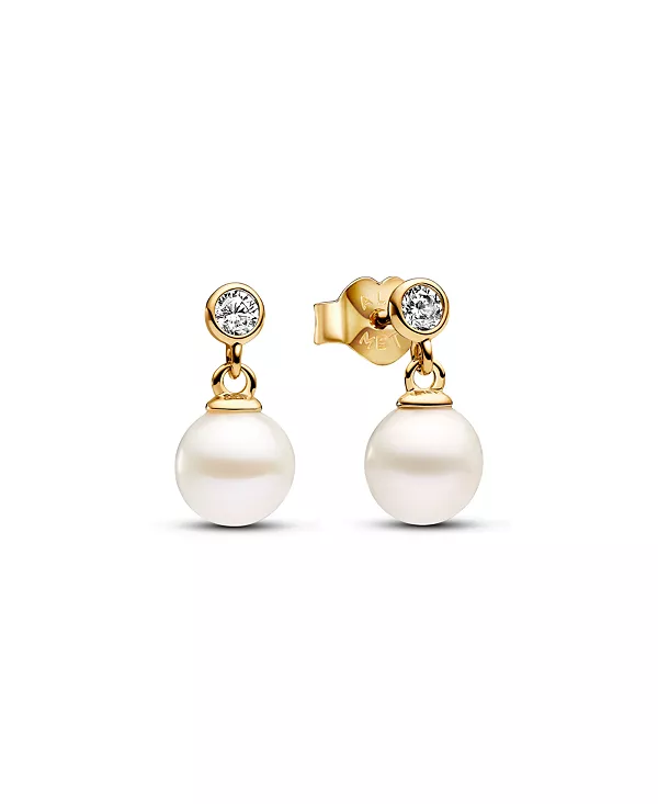 Серьги-Подвески из обработанного пресноводного культивированного жемчуга с позолотой Pandora, gold
Серьги-Подвески из обработанного пресноводного культивированного жемчуга с позолотой Pandora, gold