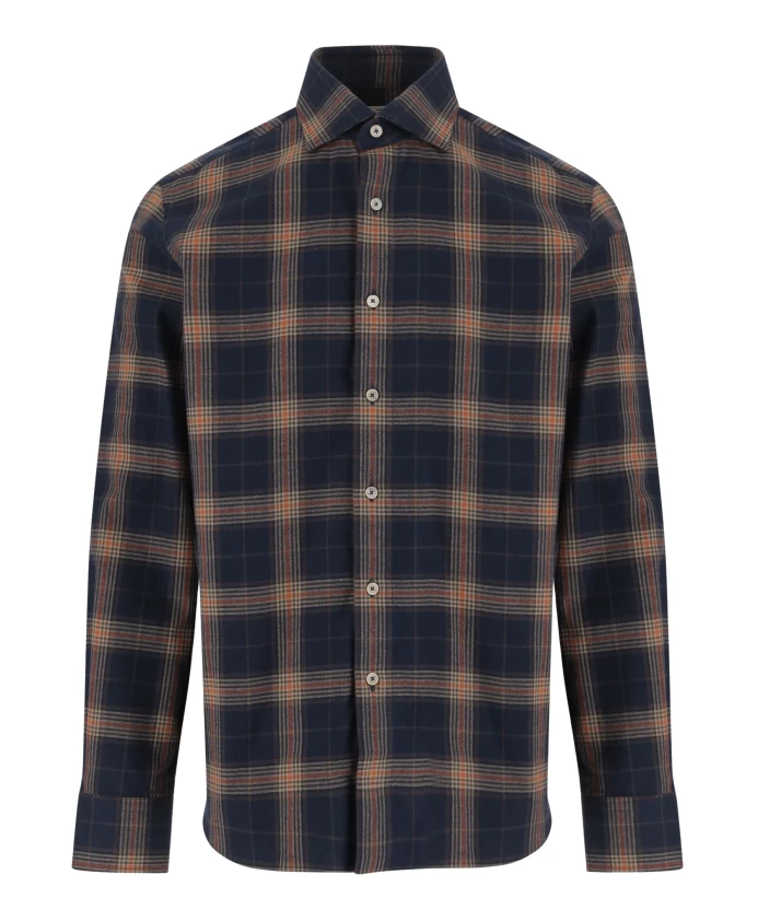 Хлопковая рубашка в клетку Alessandro Gherardi, мультиколор
Хлопковая рубашка в клетку Alessandro Gherardi, мультиколор