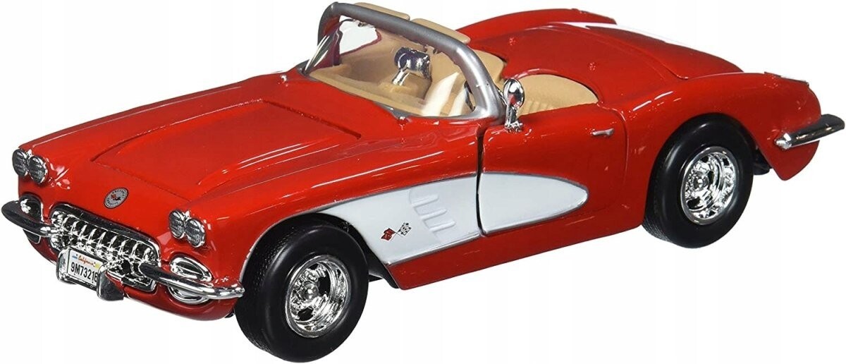Motormax, Chevrolet CORVETTE 1959 Кабриолет 1:24 Motormax 73216
Motormax, Chevrolet CORVETTE 1959 Кабриолет 1:24 Motormax 73216