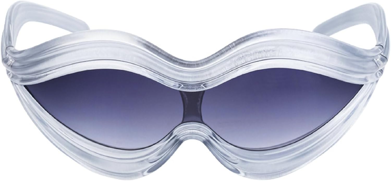 Солнцезащитные очки с увеличенными губами для женщин, модные солнцезащитные очки Y2k для мужчин, панк-очки, цельные солнцезащитные очки, уникальные солнцезащитные очки неправильной формы mincl, Gray
Солнцезащитные очки с увеличенными губами для женщин, модные солнцезащитные очки Y2k для мужчин, панк-очки, цельные солнцезащитные очки, уникальные солнцезащитные очки неправильной формы mincl, Gray