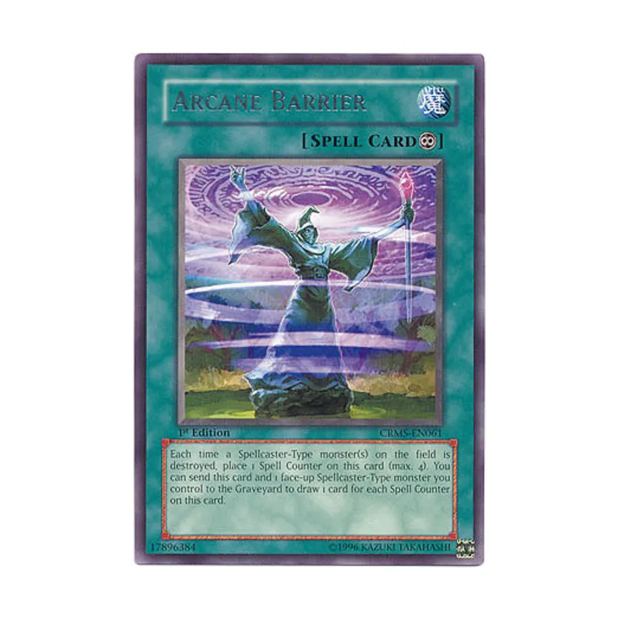 CCG Чародейский барьер (Редкий), Yu-Gi-Oh - Crimson Crisis - Singles
CCG Чародейский барьер (Редкий), Yu-Gi-Oh - Crimson Crisis - Singles