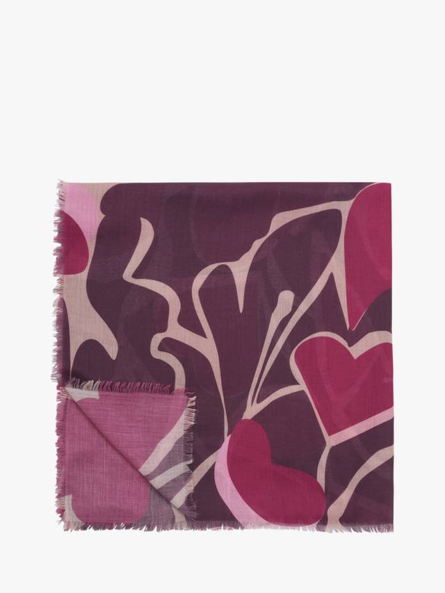 Шарф с абстрактным принтом в виде сердца Katie Loxton, Maroon
Шарф с абстрактным принтом в виде сердца Katie Loxton, Maroon