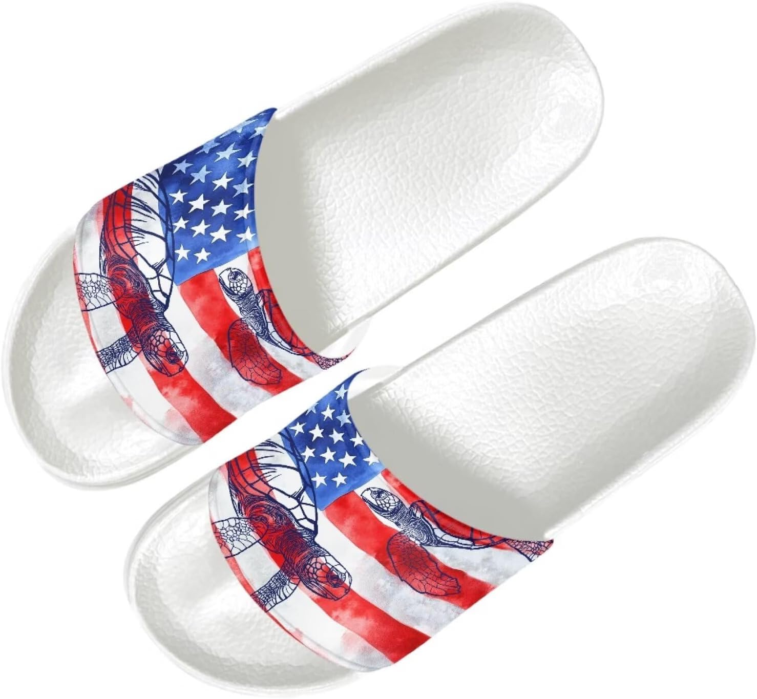 Летние тапочки Quxjehoe для мужчин, нескользящие, для ванной и душа, домашние, для улицы, сада и пляжа, размеры US 6-13.5, American Flag Turtle
Летние тапочки Quxjehoe для мужчин, нескользящие, для ванной и душа, домашние, для улицы, сада и пляжа, размеры US 6-13.5, American Flag Turtle