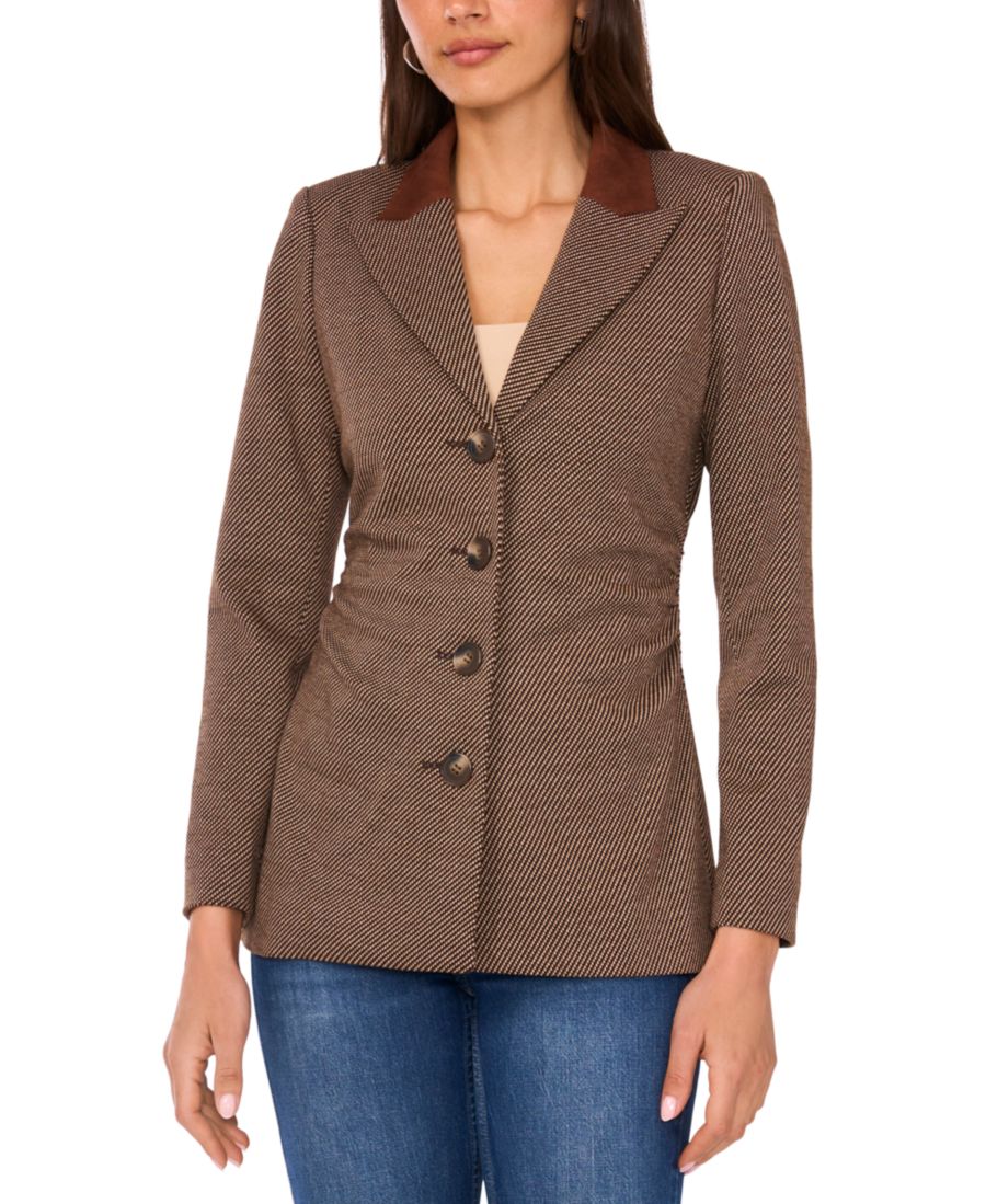Женская жакет с длинными рукавами и пуговицами Vince Camuto, Foxtrot
Женская жакет с длинными рукавами и пуговицами Vince Camuto, Foxtrot